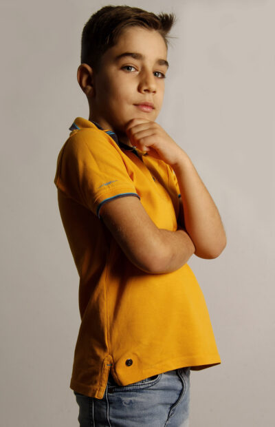 Flavius Nikolas Lapadat Niño modelo Broadway Management Kids