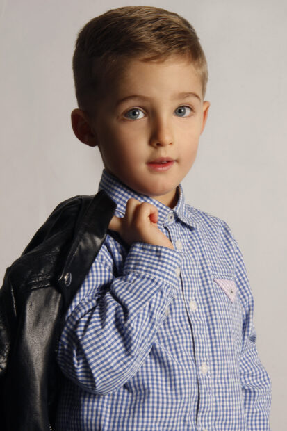 Salvador Gálvez Sánchez Niño modelo Broadway Management Kids