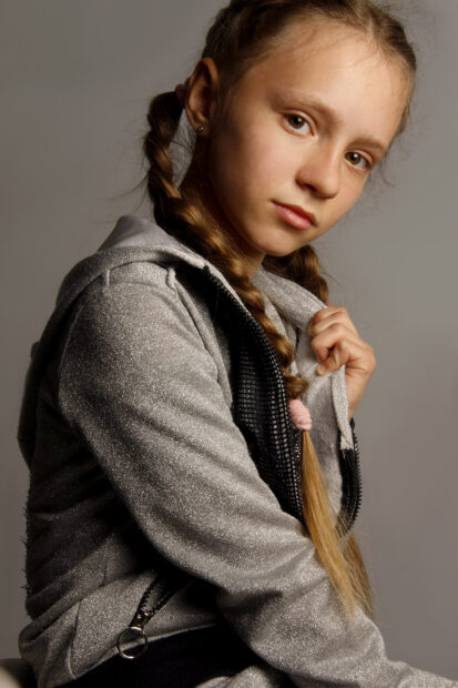 Gabriela Nikolaeva Niña modelo Broadway Management Kids