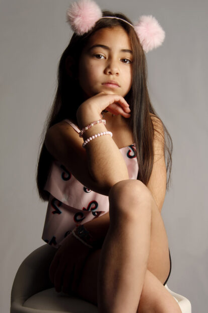 Jennifer Nicole Hernández García Niña modelo Broadway Kids