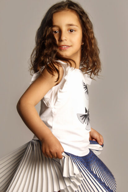 Sofía Herreros Rivas Niña modelo Broadway Management