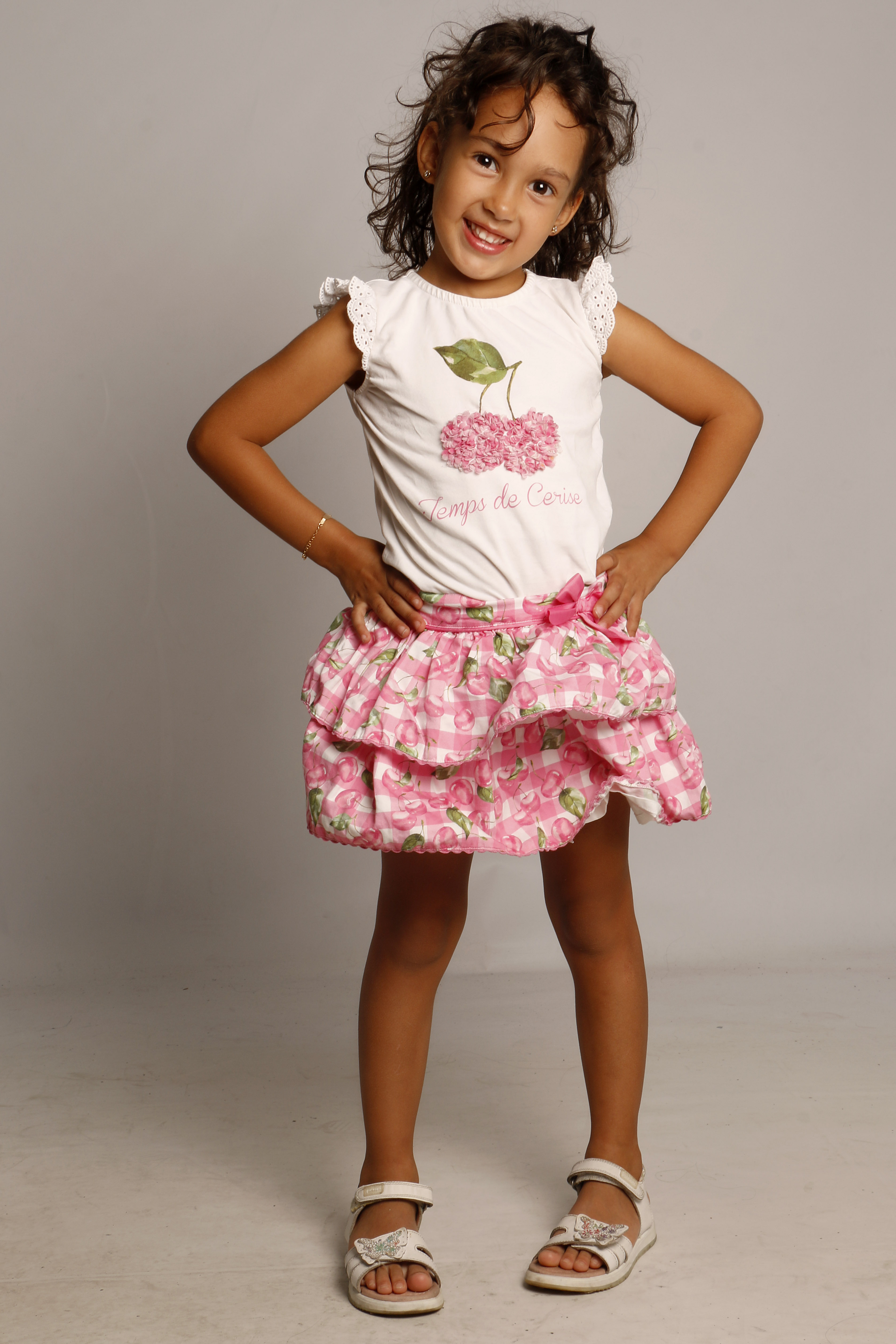 Chloé París Núñez modelo infantil Broadway Model