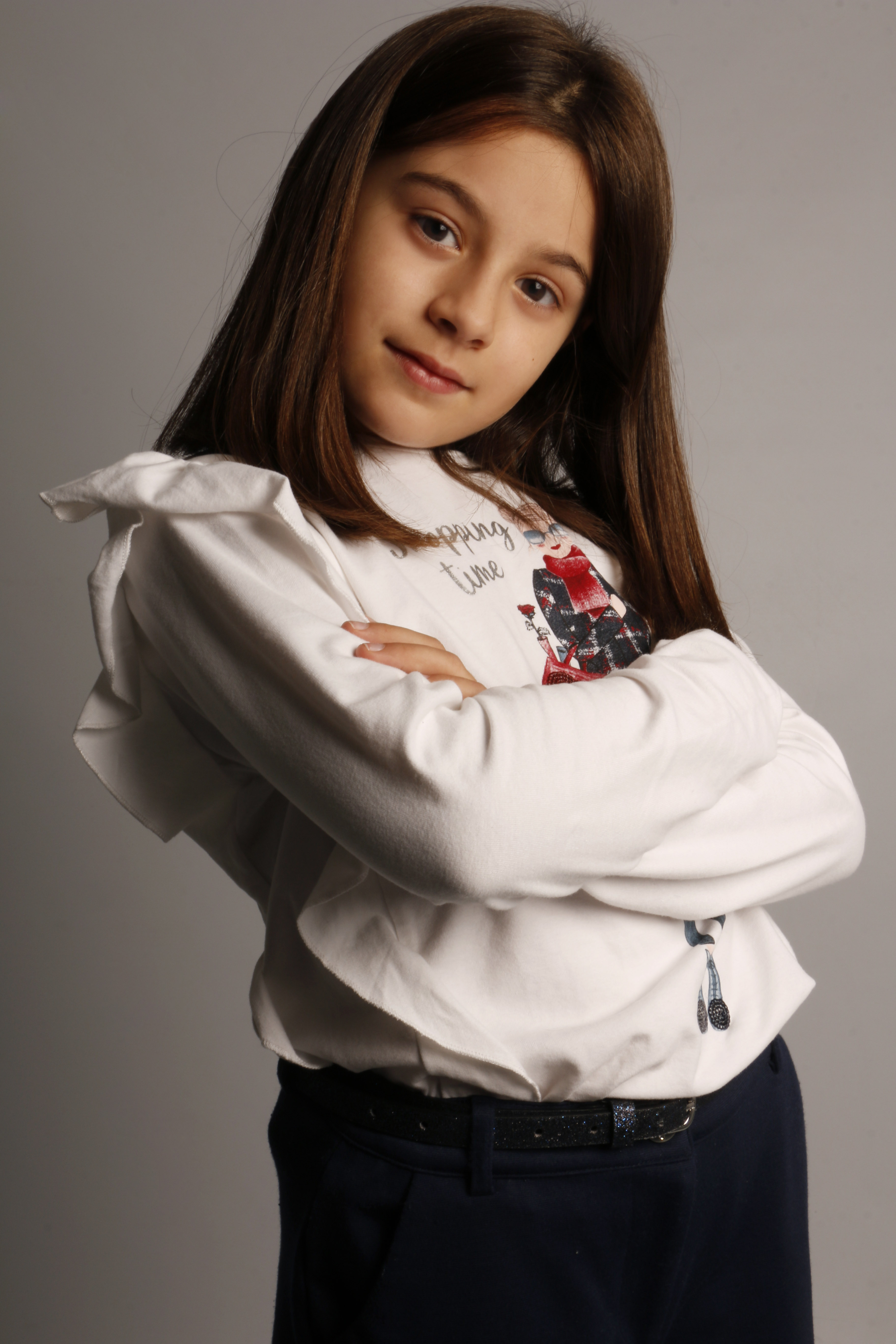 Martina Campos Tardio modelo infantil Broadway Model