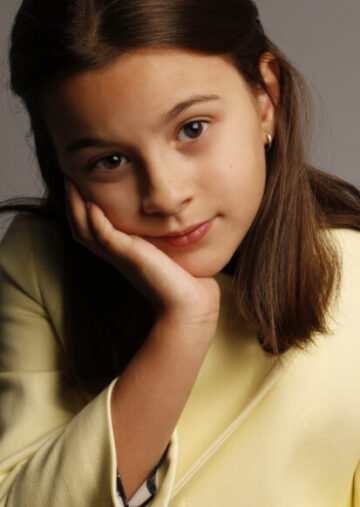 Martina Campos Tardio modelo infantil Broadway Model