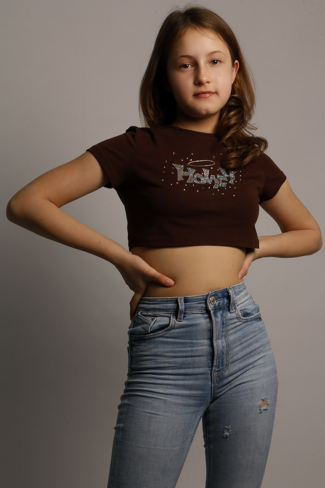 Selena Lussia Negrea modelo infantil Broadway Model Kids